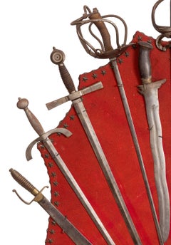 19th Century Spanish and Philippine Sword Panoply / Weapons Display