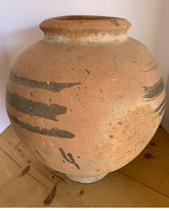 19th Century Spanish Andalusia Earthenware Jar