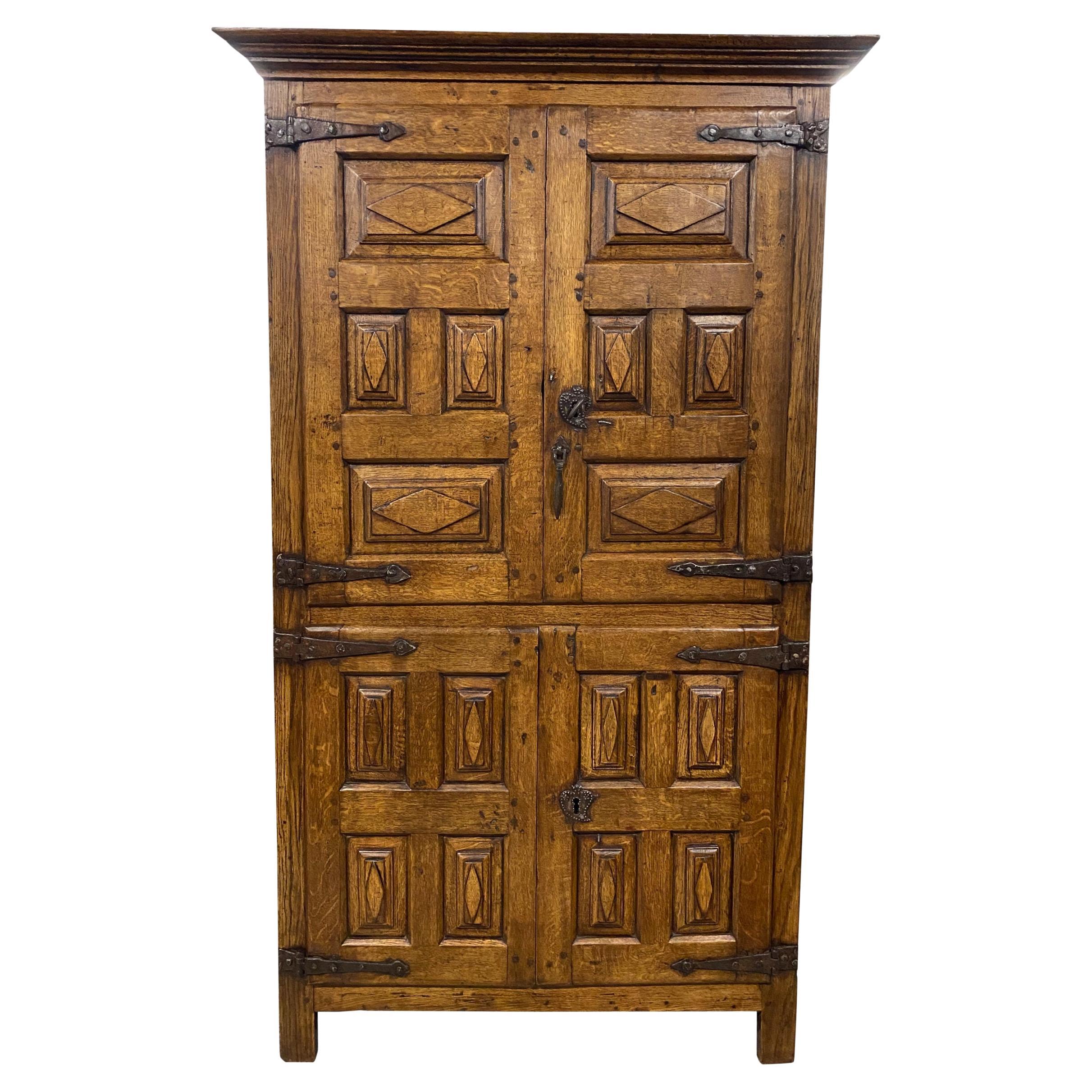 19th Century Spanish Baroque Cupboard