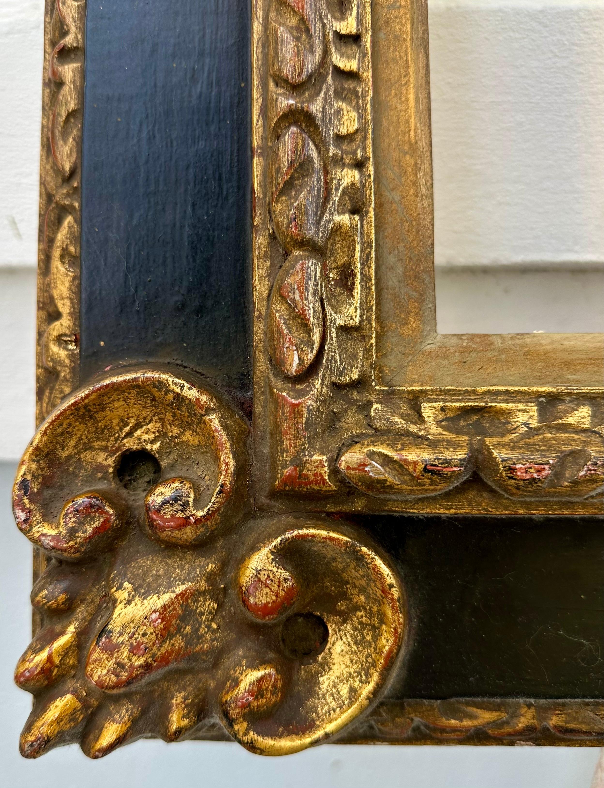 19th Century Spanish Baroque Style Frame In Good Condition For Sale In Vero Beach, FL
