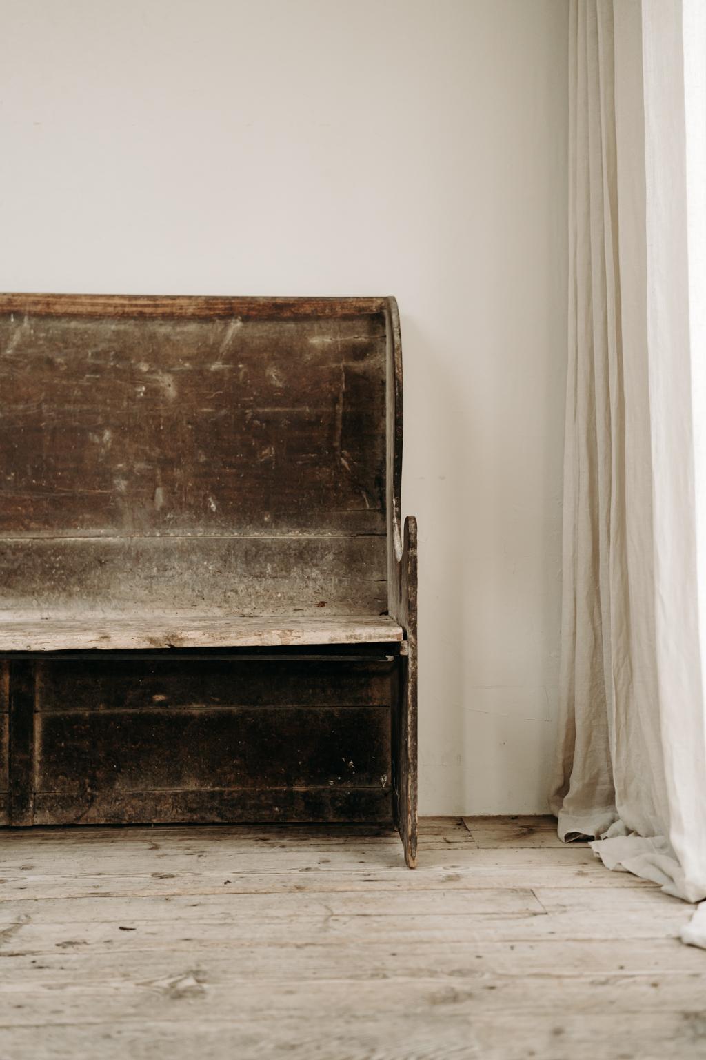 Banc espagnol du 19ème siècle Bon état - En vente à Brecht, BE