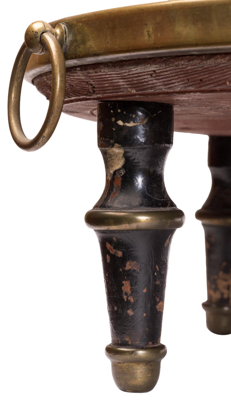 19th Century Spanish Brass Brazier For Sale at 1stDibs