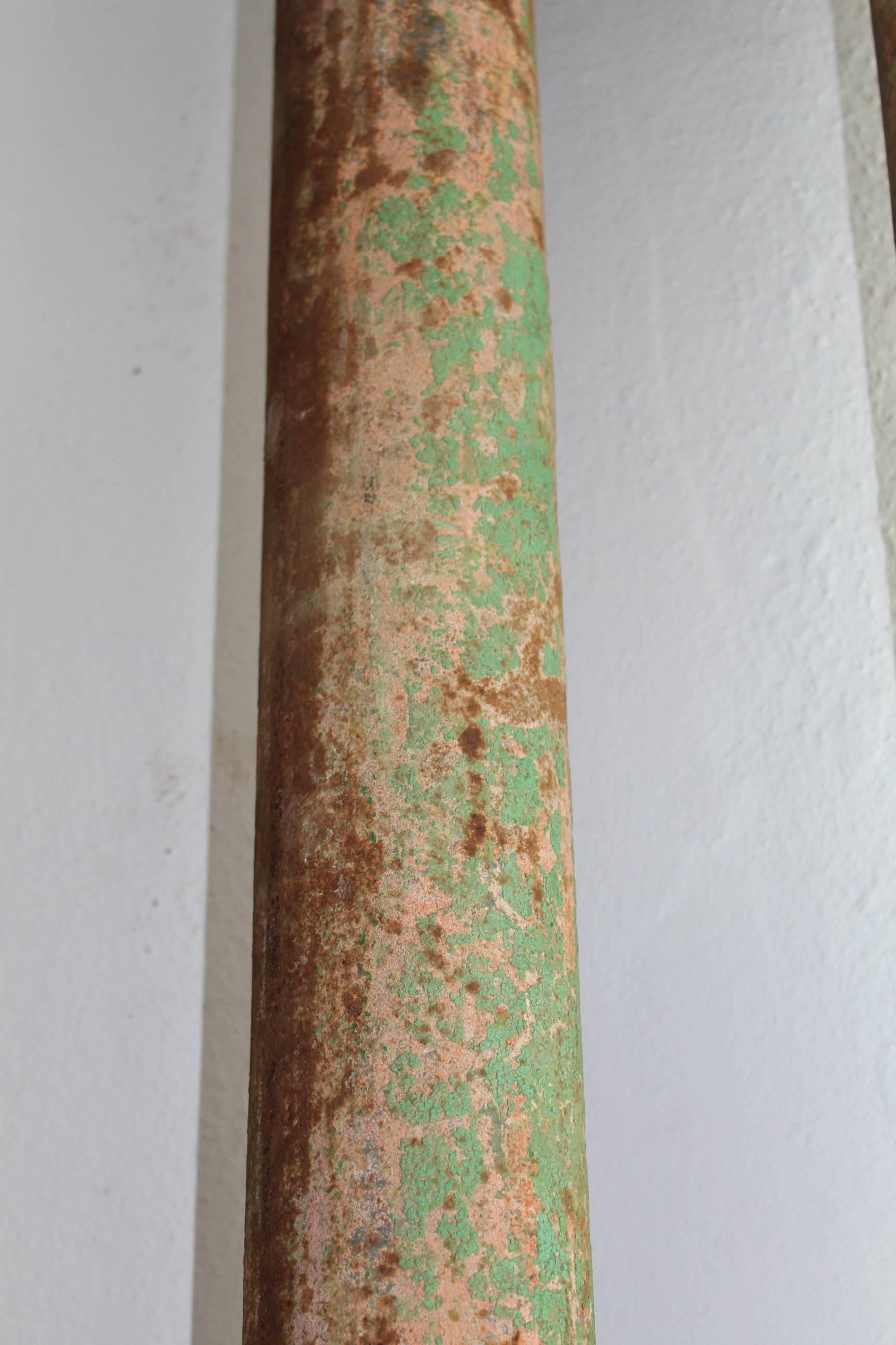 19th Century Spanish Cast Iron Corinthian Columns 3