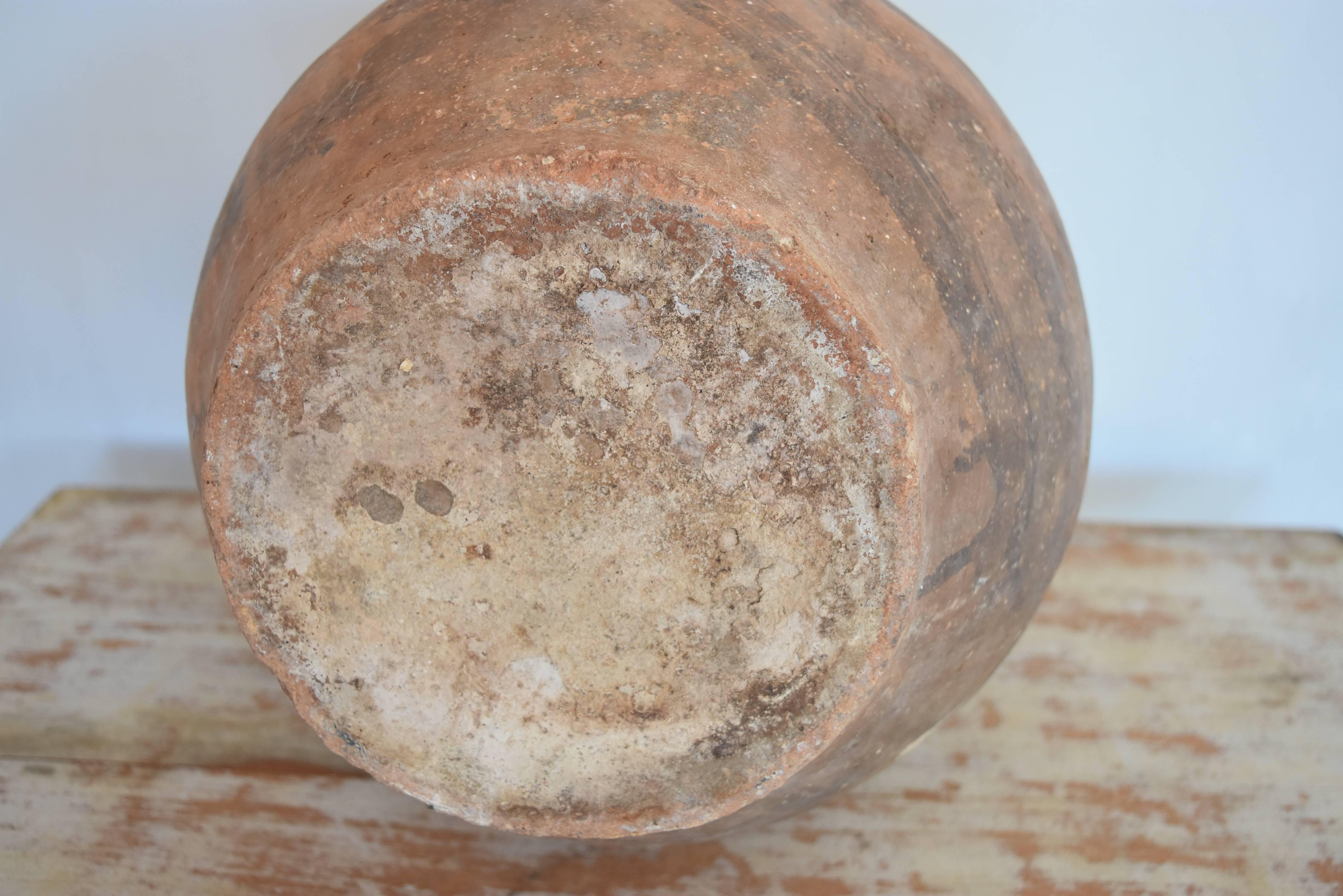 19th Century Spanish Ceramic Jar from Andalusia 3