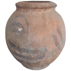 19th Century Spanish Ceramic Jar from Andalusia