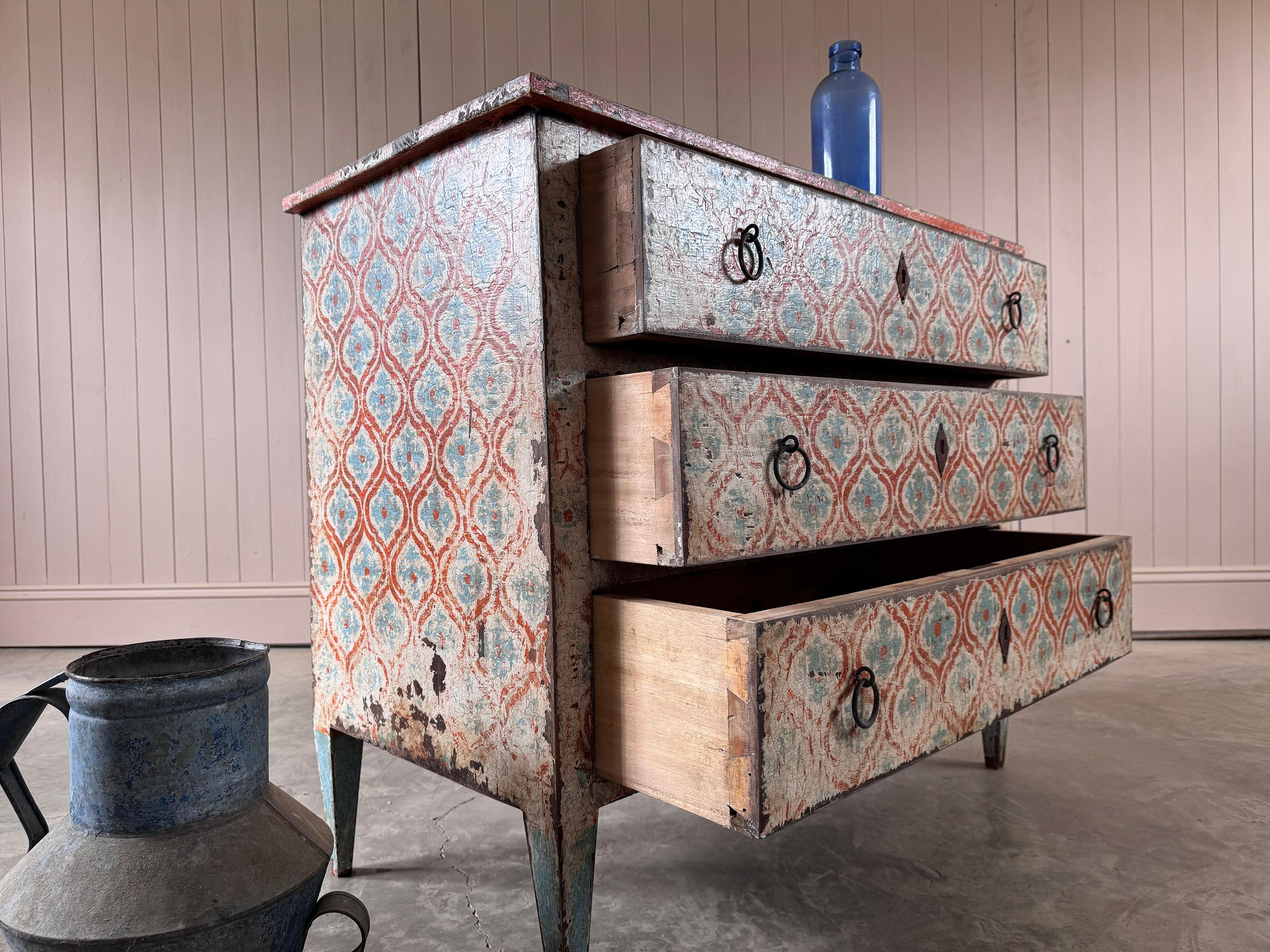 Rustic 19th Century Spanish Chest of Drawers