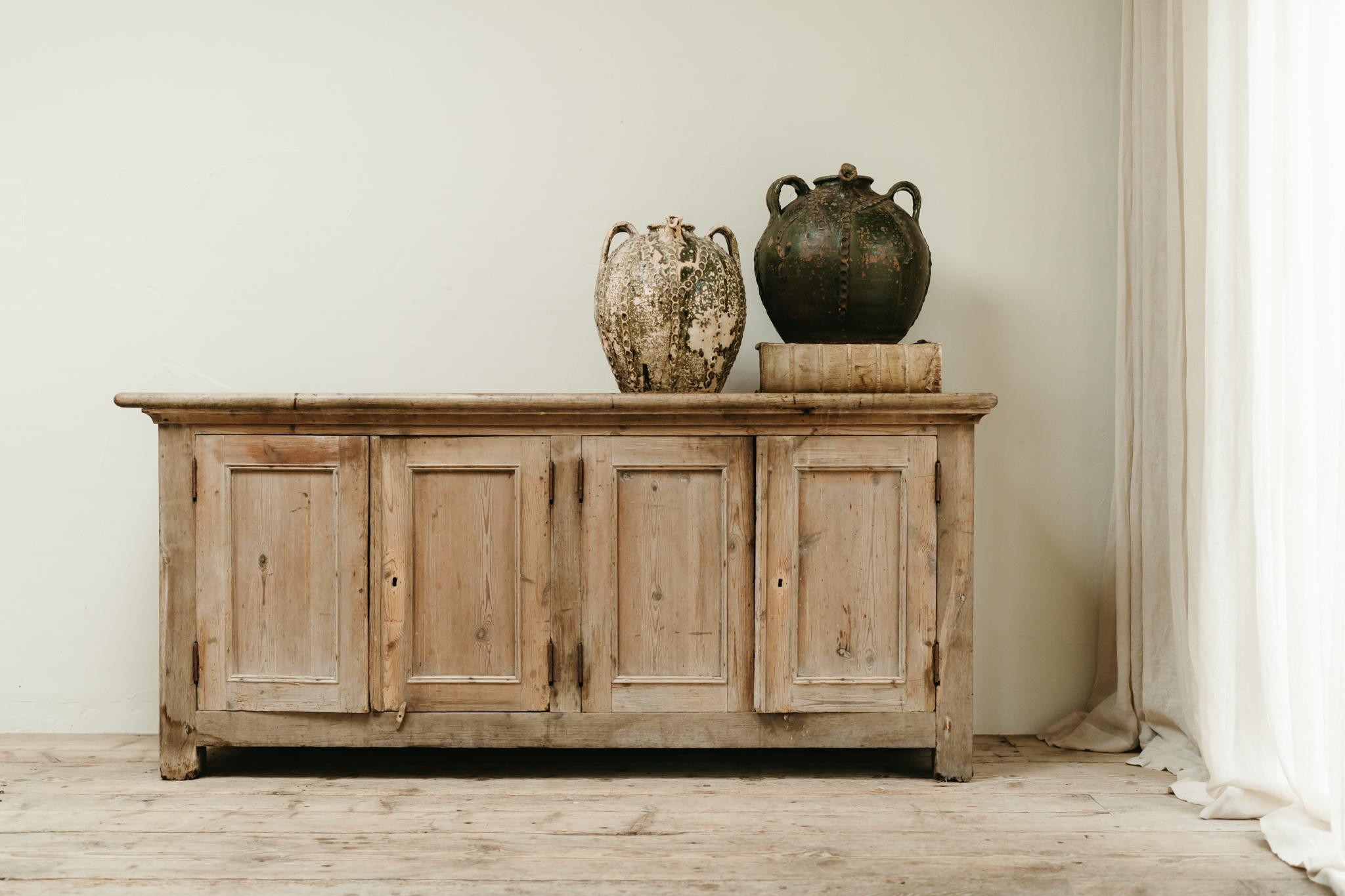 19th century Spanish chestnut enfilade/buffet ... 2