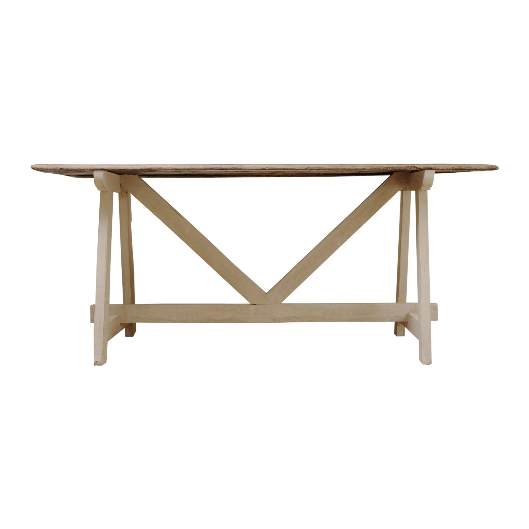 Table en châtaignier du 19ème siècle.