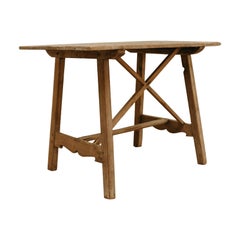 19th century Spanish chestnut table