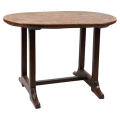 Table coloniale espagnole du 19ème siècle en bois dur de Narra massif