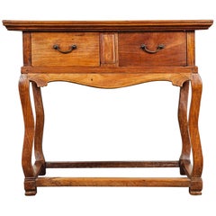 Antique 19th Century Spanish Colonial Narra Philippine Altar Table