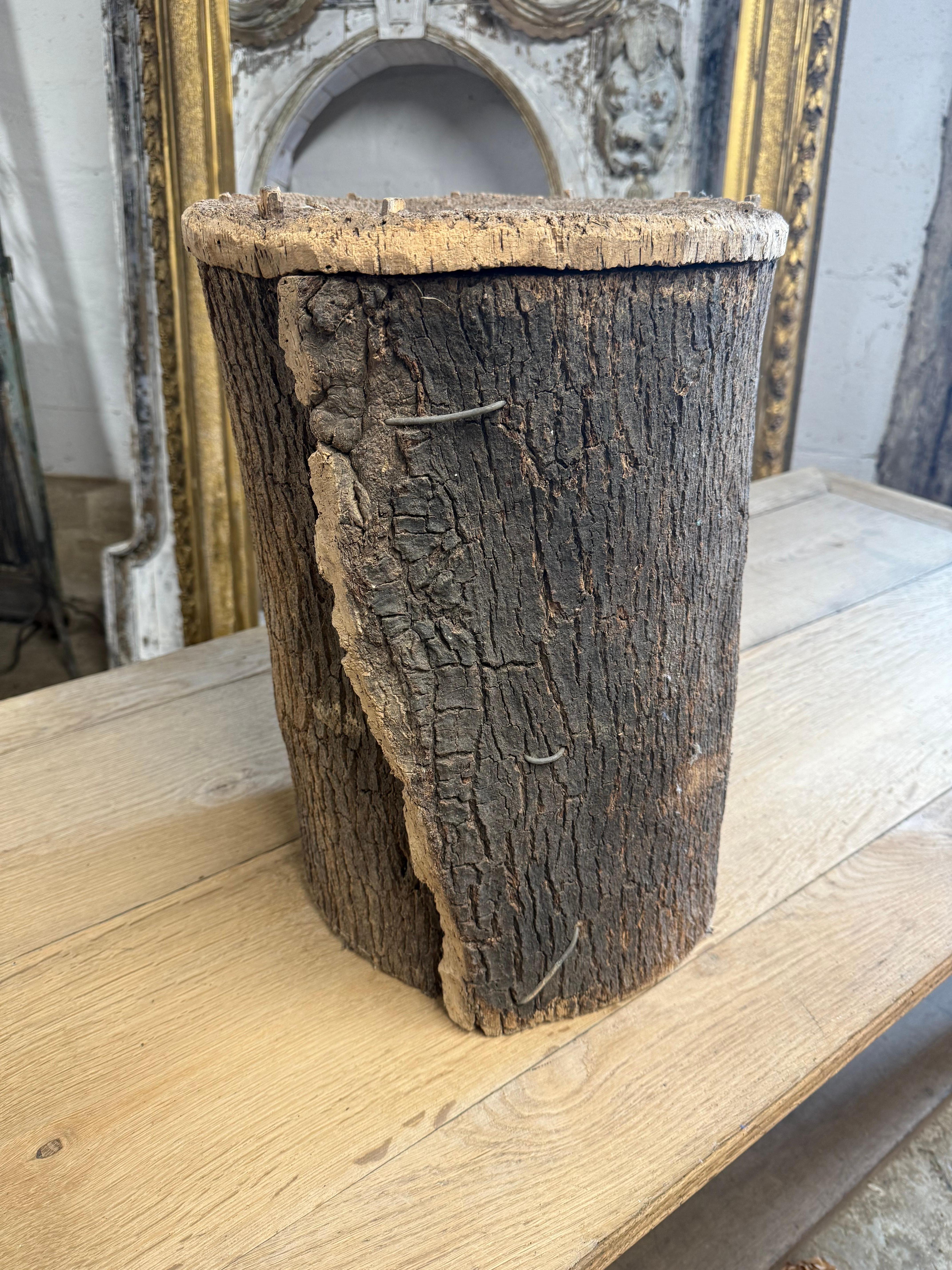 19th Century Spanish Cork Beehive For Sale 2