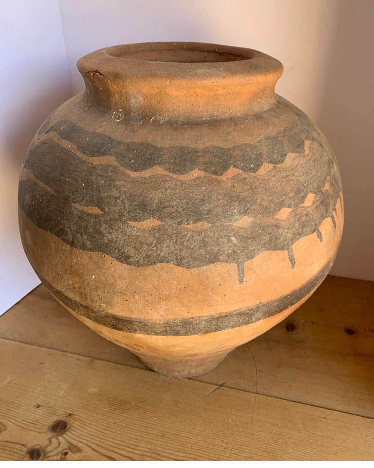 19th Century Spanish Earthenware Jar from Andalusia at 1stDibs