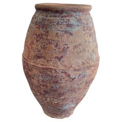 19. Jahrhundert Spanisch Steingut Olive Jar
