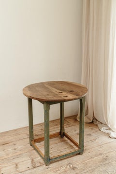 19th Century, Spanish, Fruitwood Topped Table