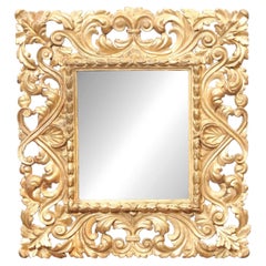 19th Century Spanish Giltwood Mirror