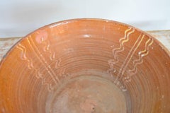 19th Century Spanish Glazed Ceramic Bowl from Andalusia Spain