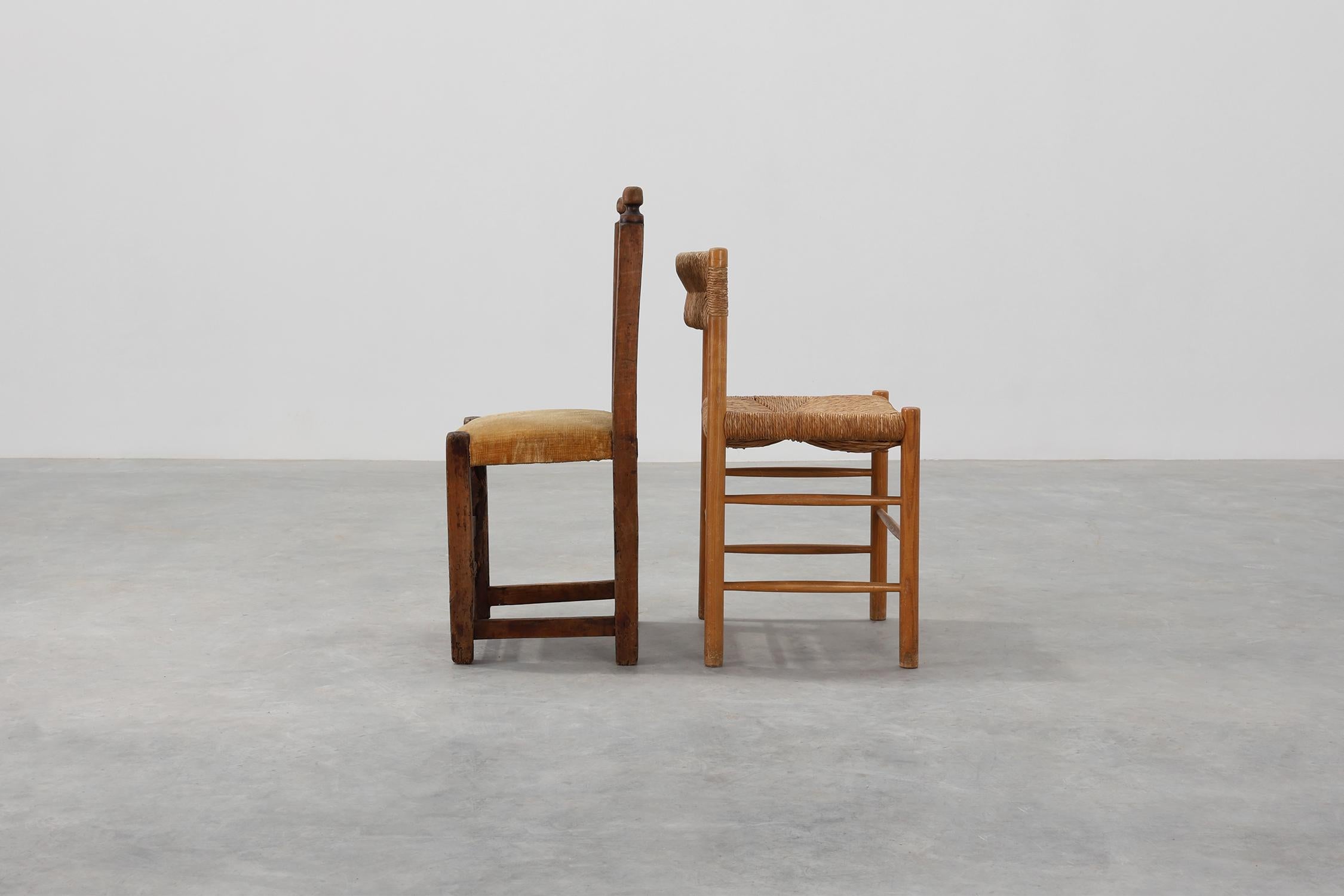 Espagne / 19e siècle / chaise d'appoint / chêne, tissu / Espagnol / Antique / Français Provincial 

Charmante chaise d'appoint espagnole du XIXe siècle, fabriquée à la main en bois de chêne massif et richement ornée de motifs traditionnels sculptés