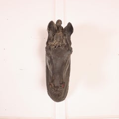 19th Century Spanish Horses Head