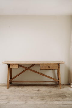19th century Spanish kitchen table ...