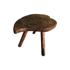 tabouret de traite espagnol du 19ème siècle