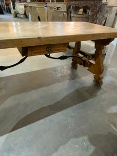 19th Century Spanish Oak Table