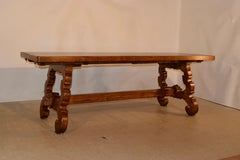 19th Century Spanish Oak Table