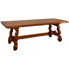 19th Century Spanish Oak Table