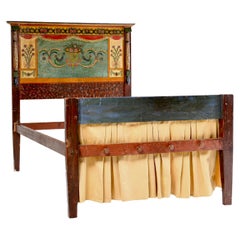 19th Century Spanish Painted Bed