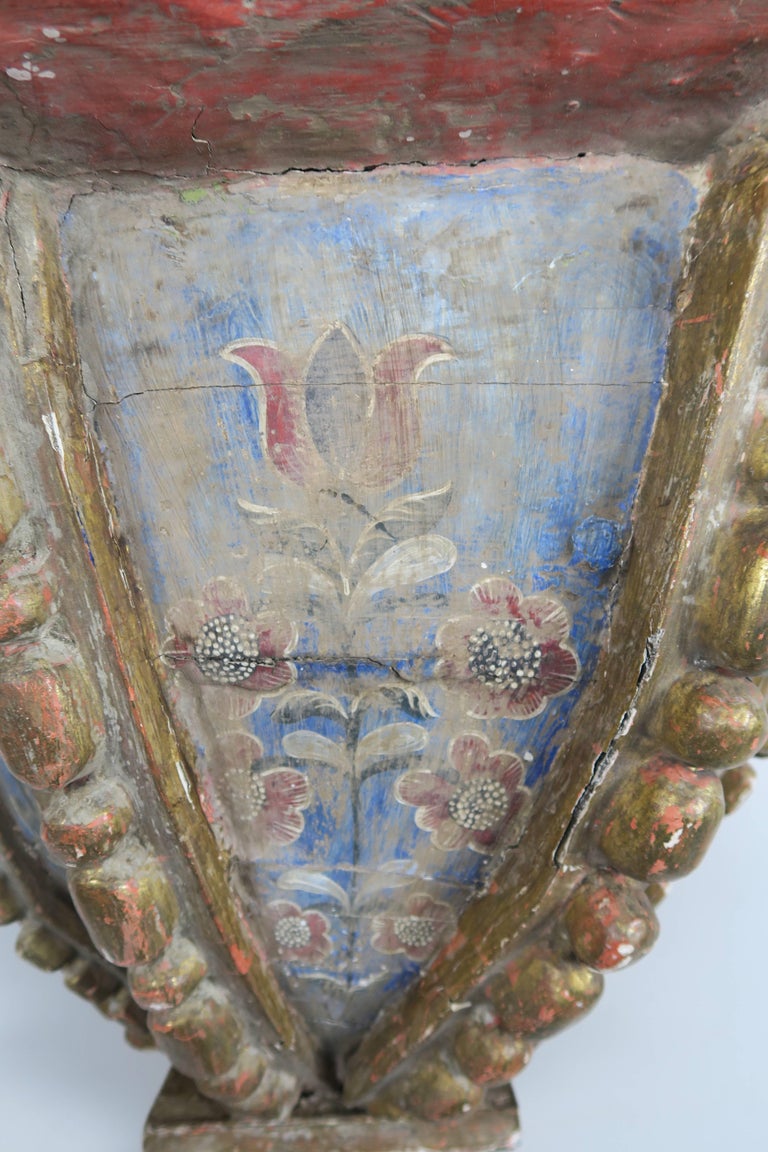 19th Century Spanish Painted Corbel/Shelf at 1stDibs spanish style