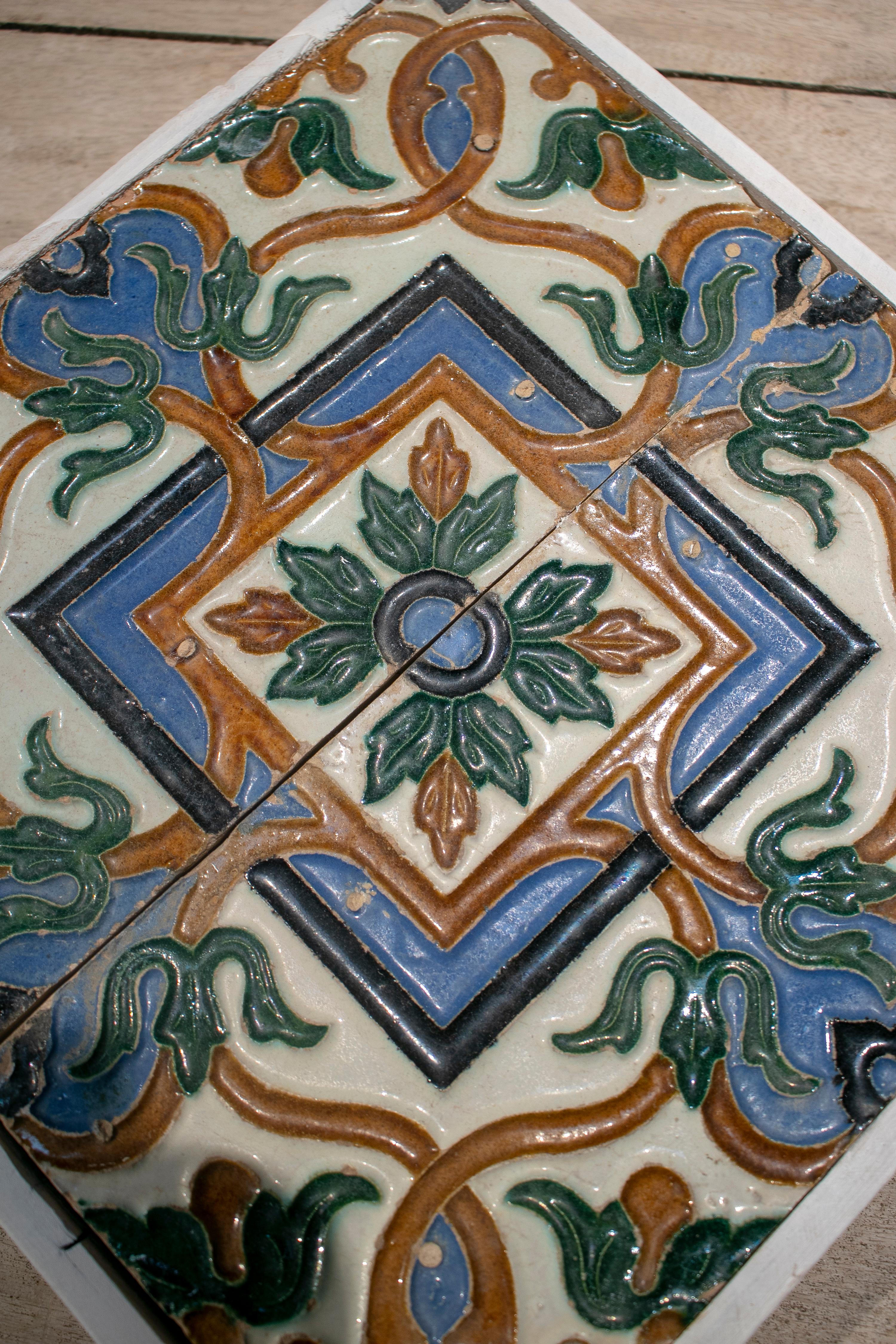 spanish glazed tiles