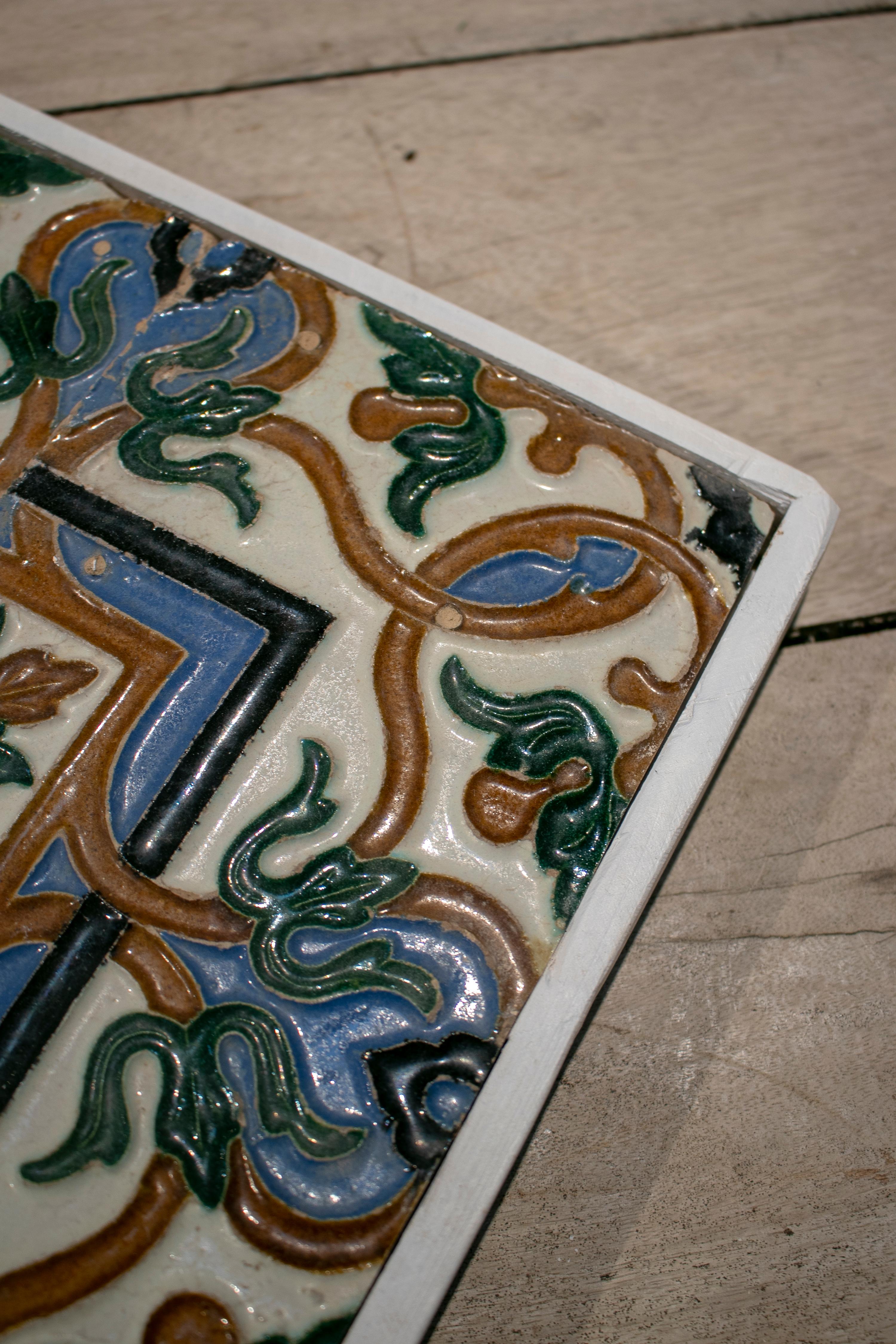 glazed spanish tiles