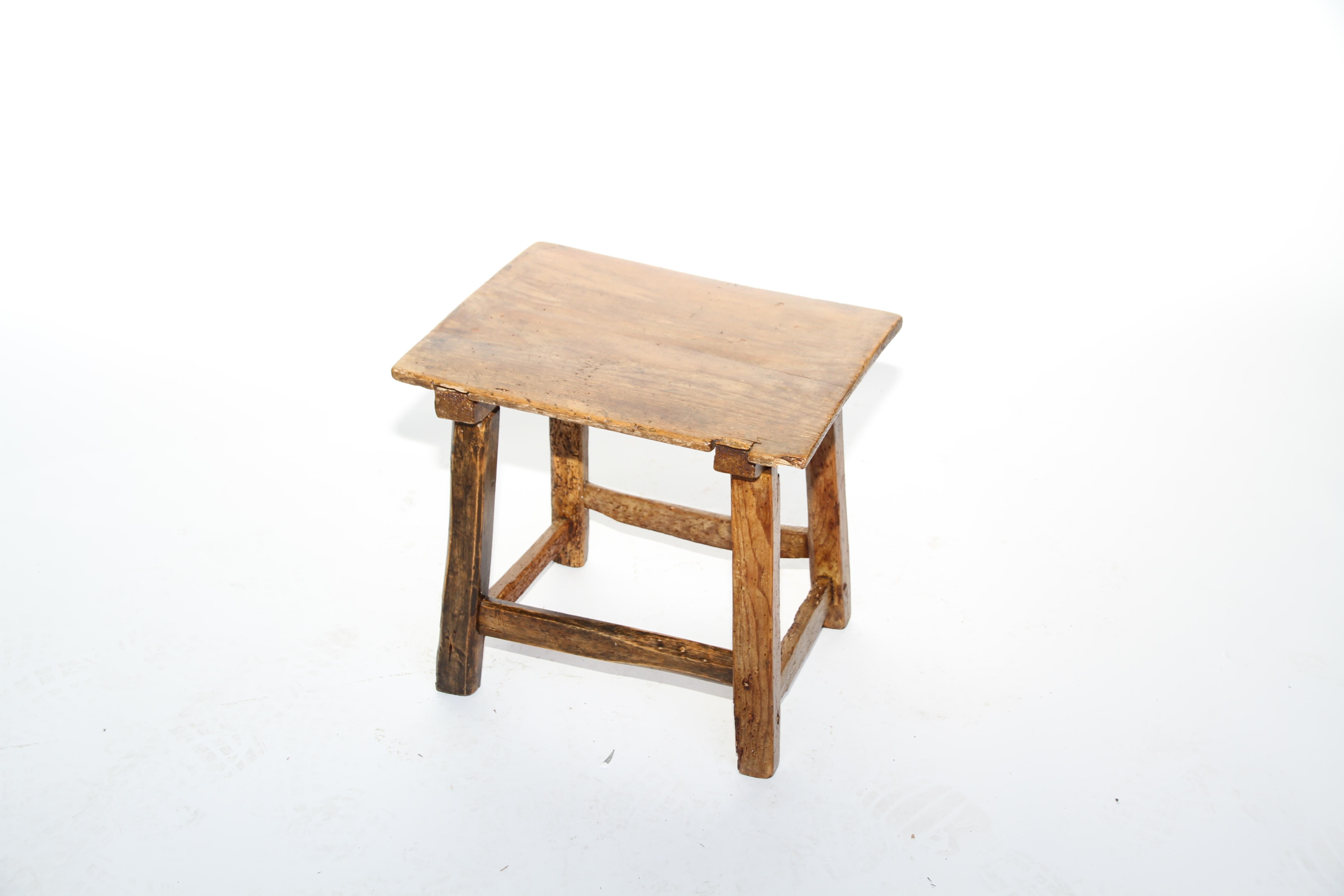 19th Century Spanish Pine Low Table 1