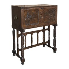 Renaissance Revival Case Pieces and Storage Cabinets