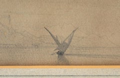 Vista di Alicante dal mare con il castello in lontananza, XIX secolo