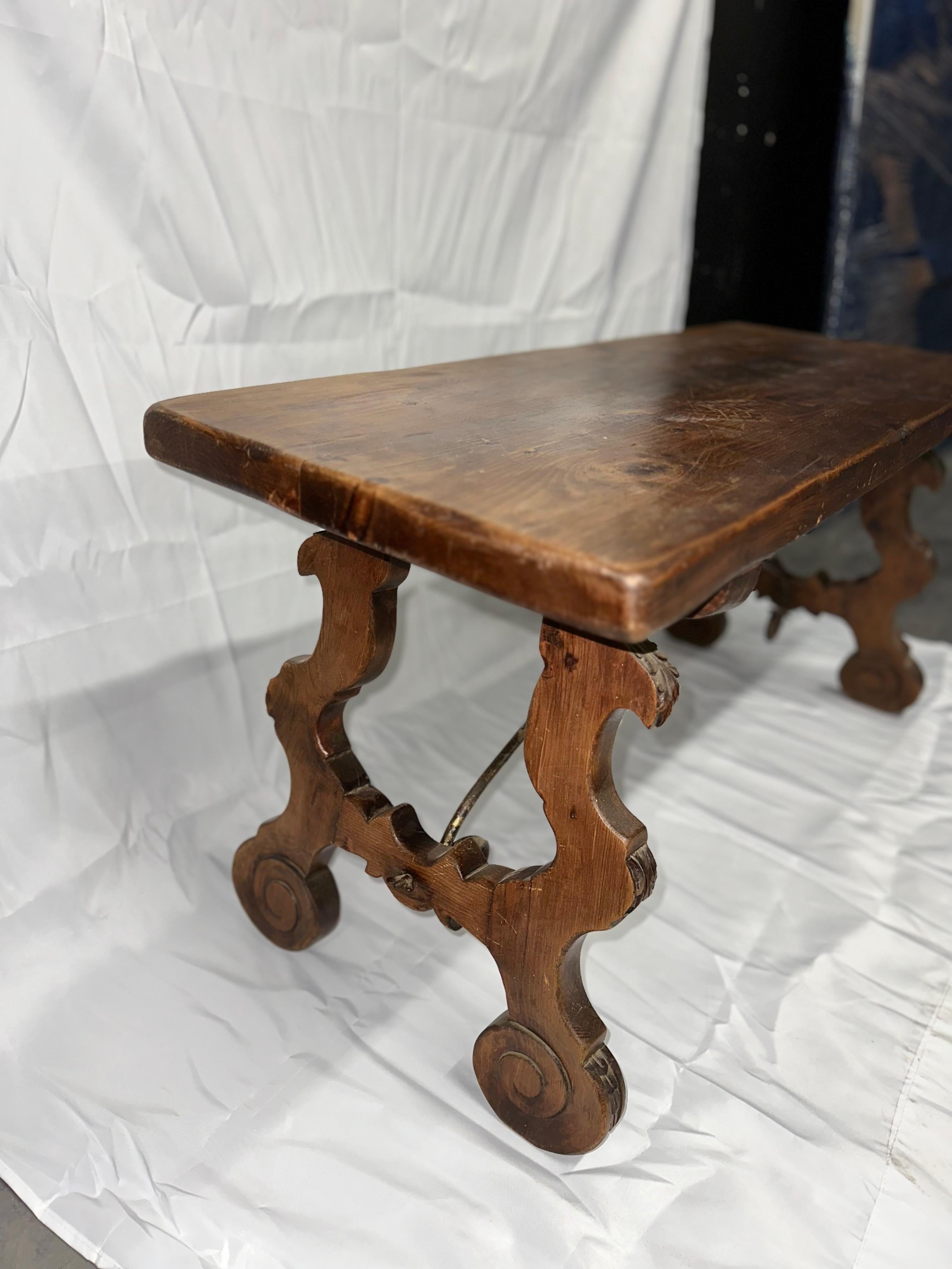 Spanish Colonial 19th Century Spanish Side Table For Sale