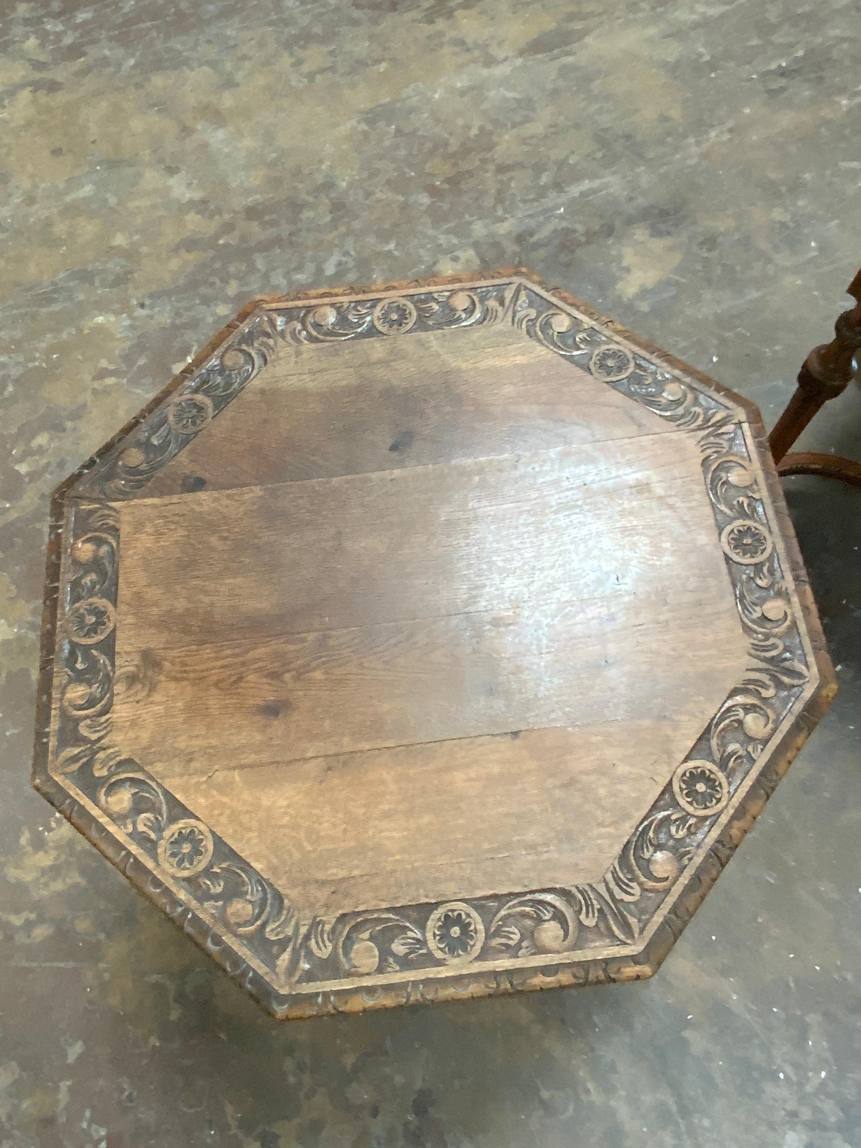 French 19th Century Spanish Side Table