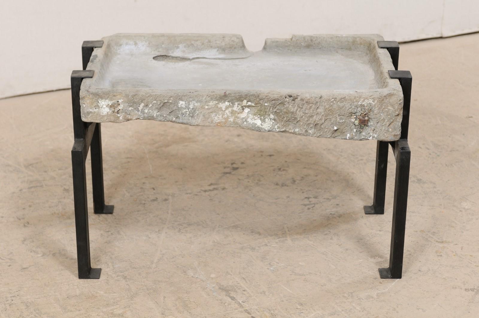 19th Century Spanish Stone Trough Coffee Table 8