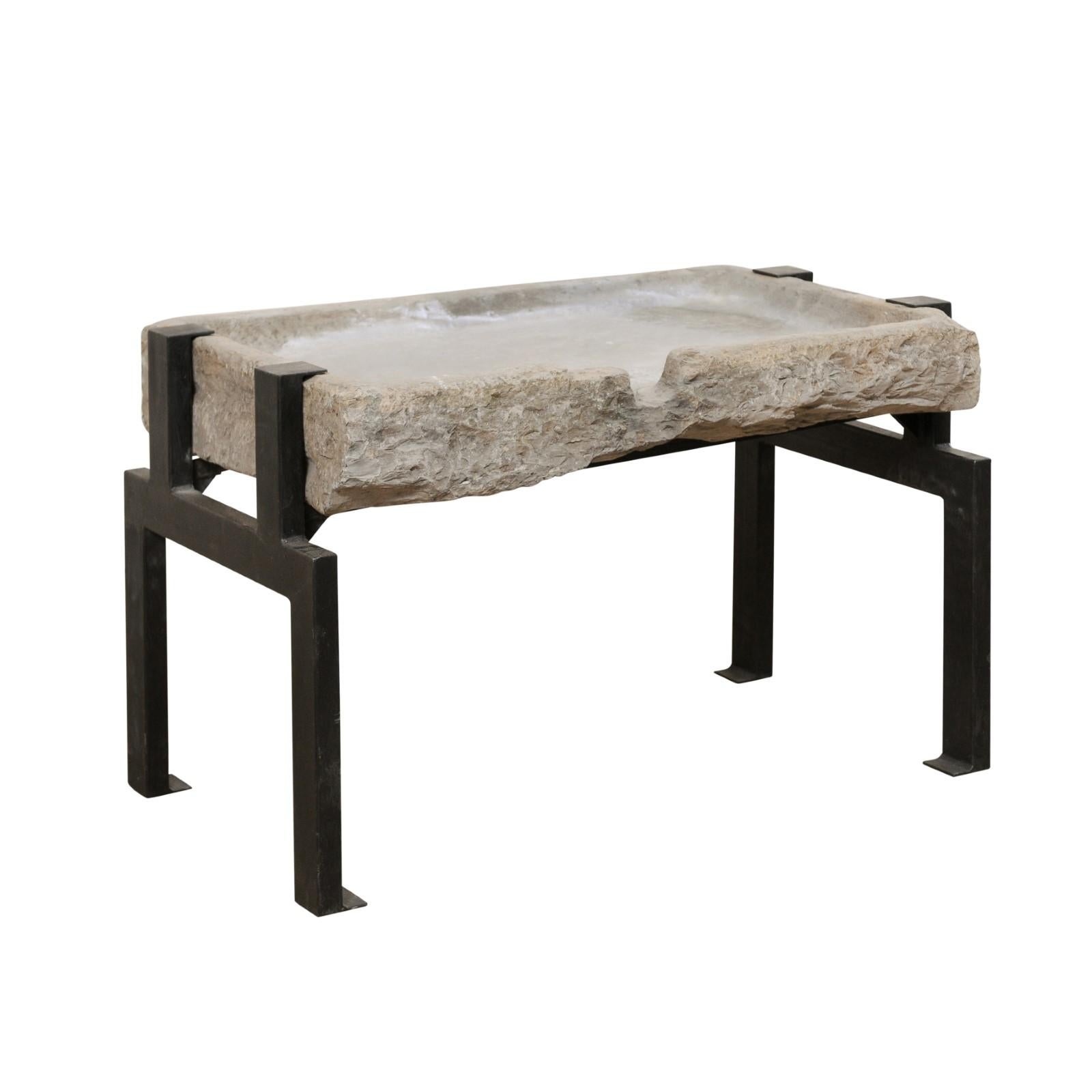 19th Century Spanish Stone Trough Coffee Table