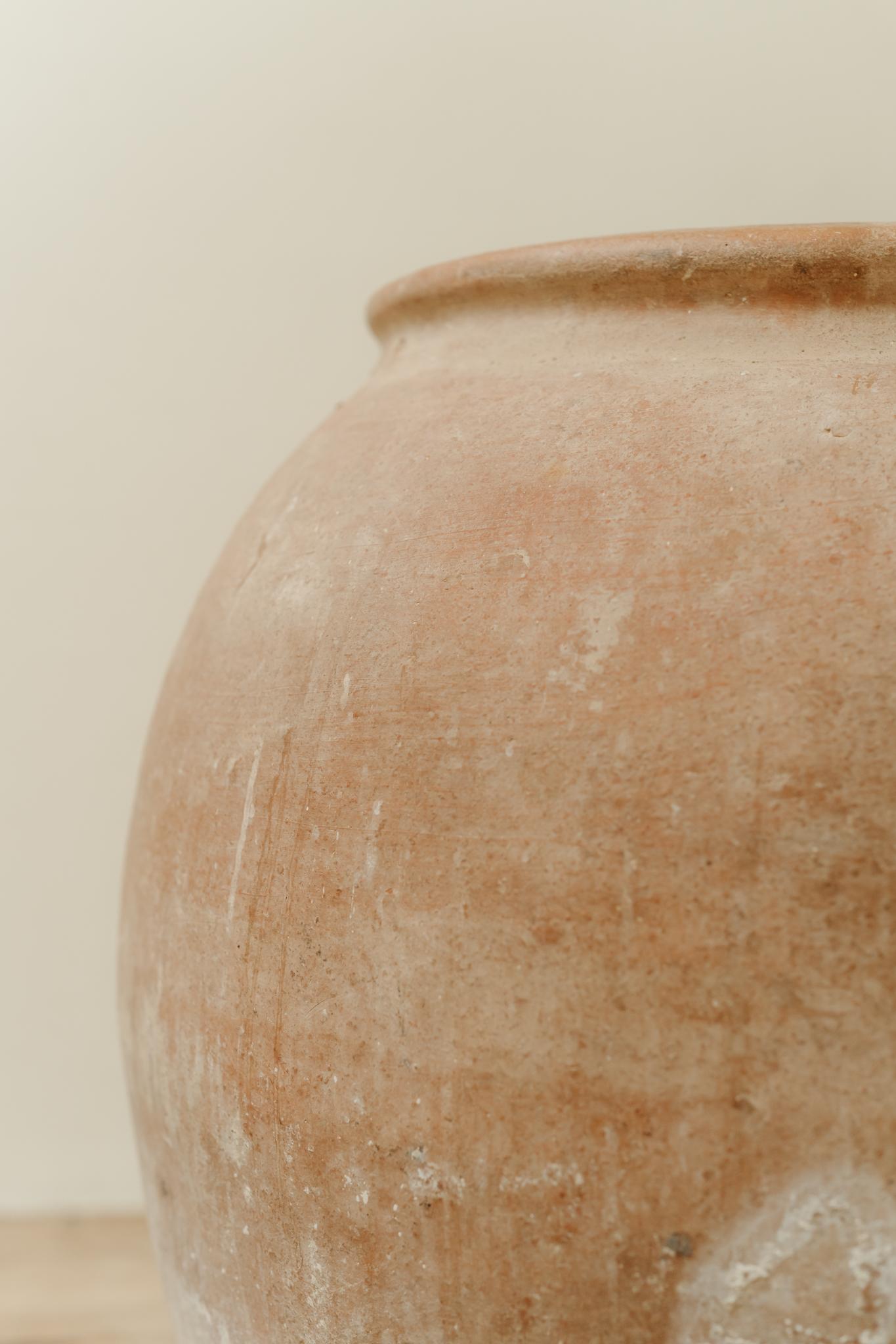 19th century spanish terra cotta olive oil jar ... 1