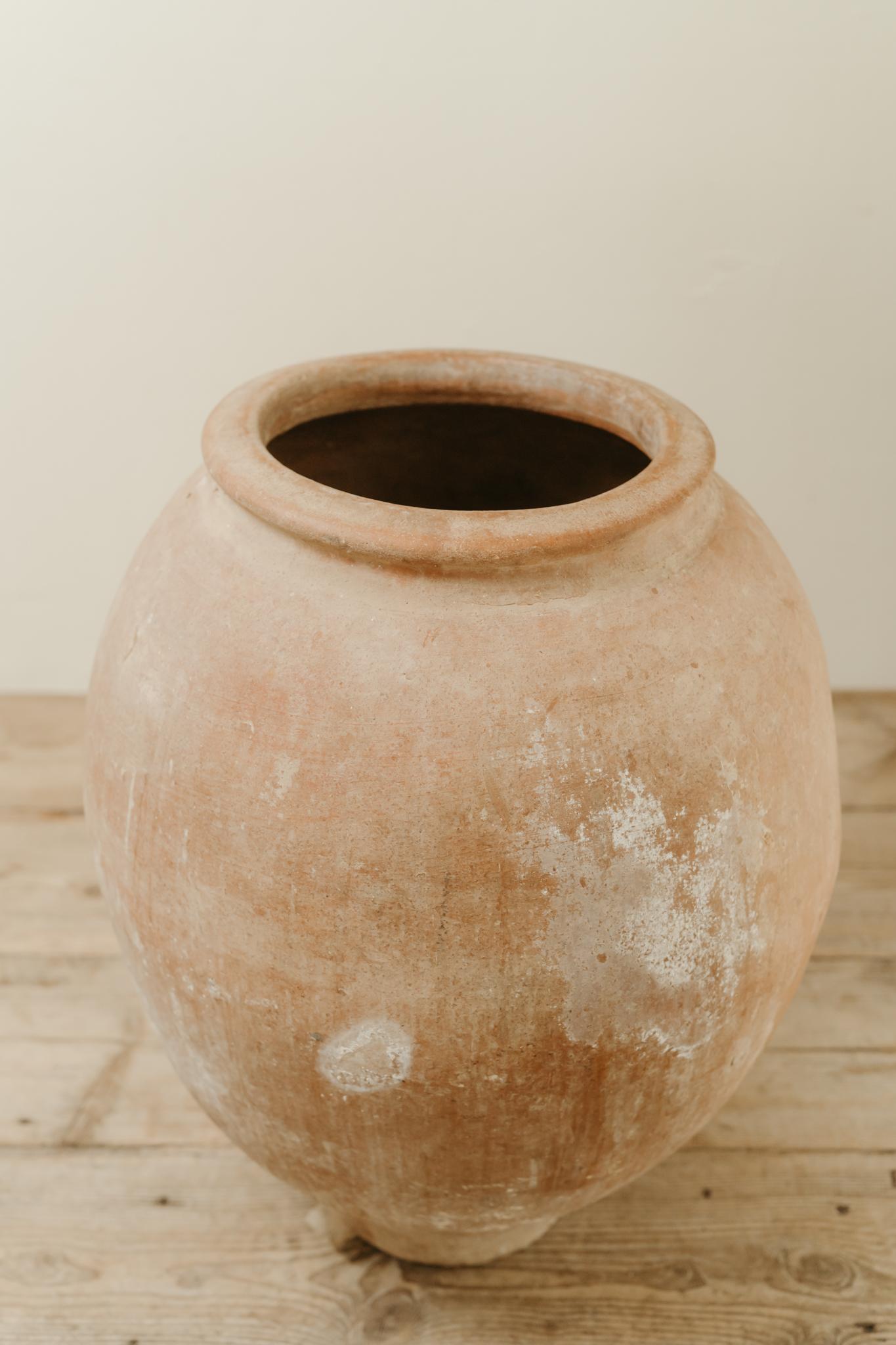 19th century spanish terra cotta olive oil jar ... 2
