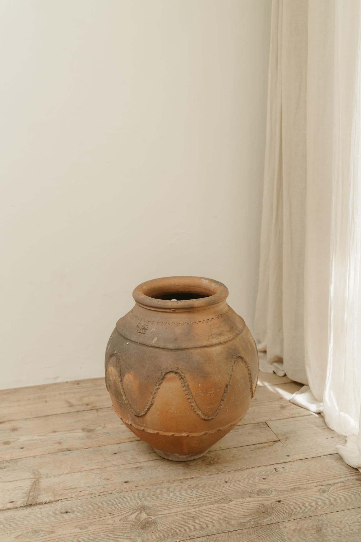 Urna in terracotta spagnola del XIX secolo ... In condizioni buone in vendita a Brecht, BE