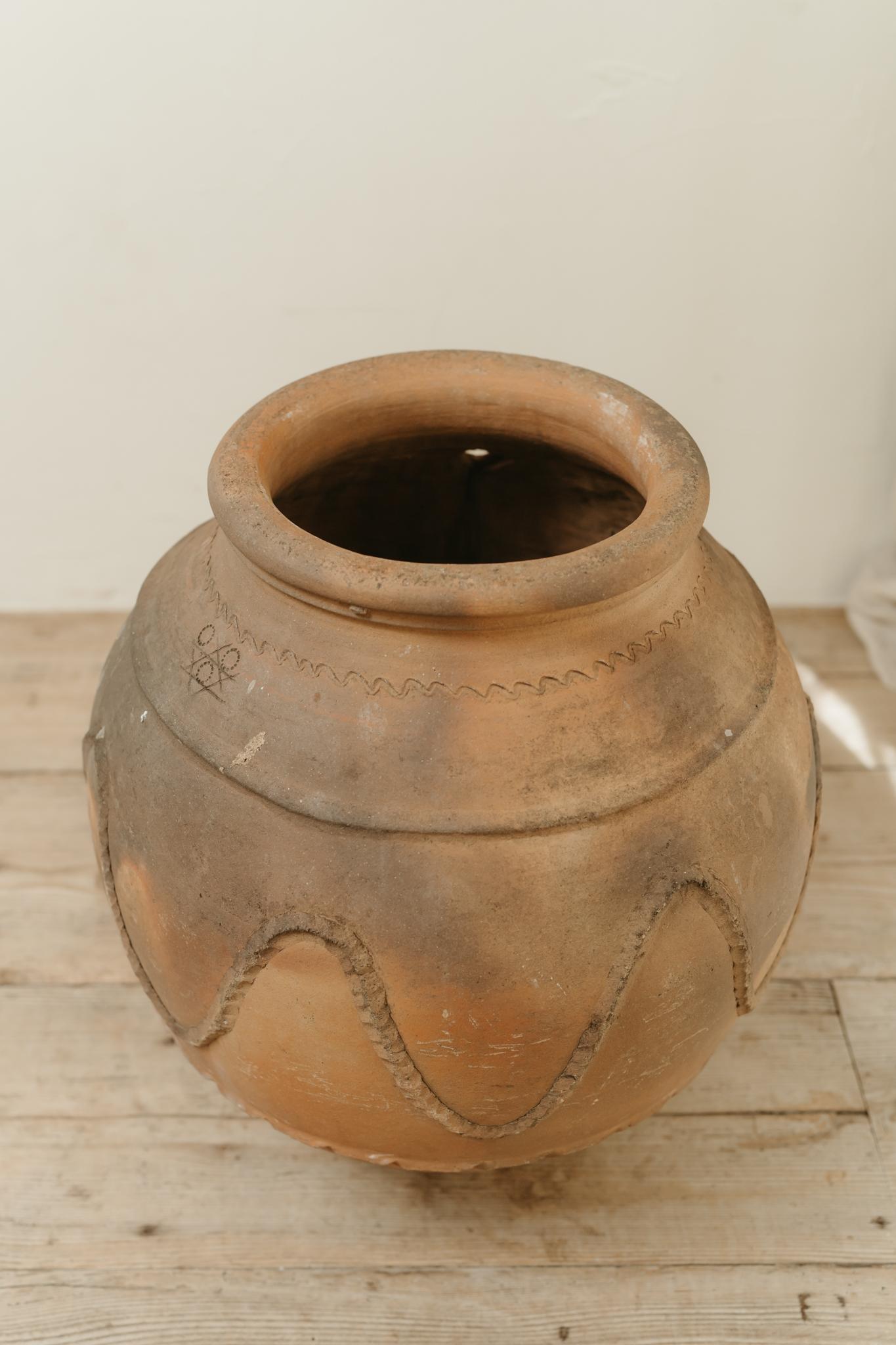 Urna in terracotta spagnola del XIX secolo ... in vendita 1