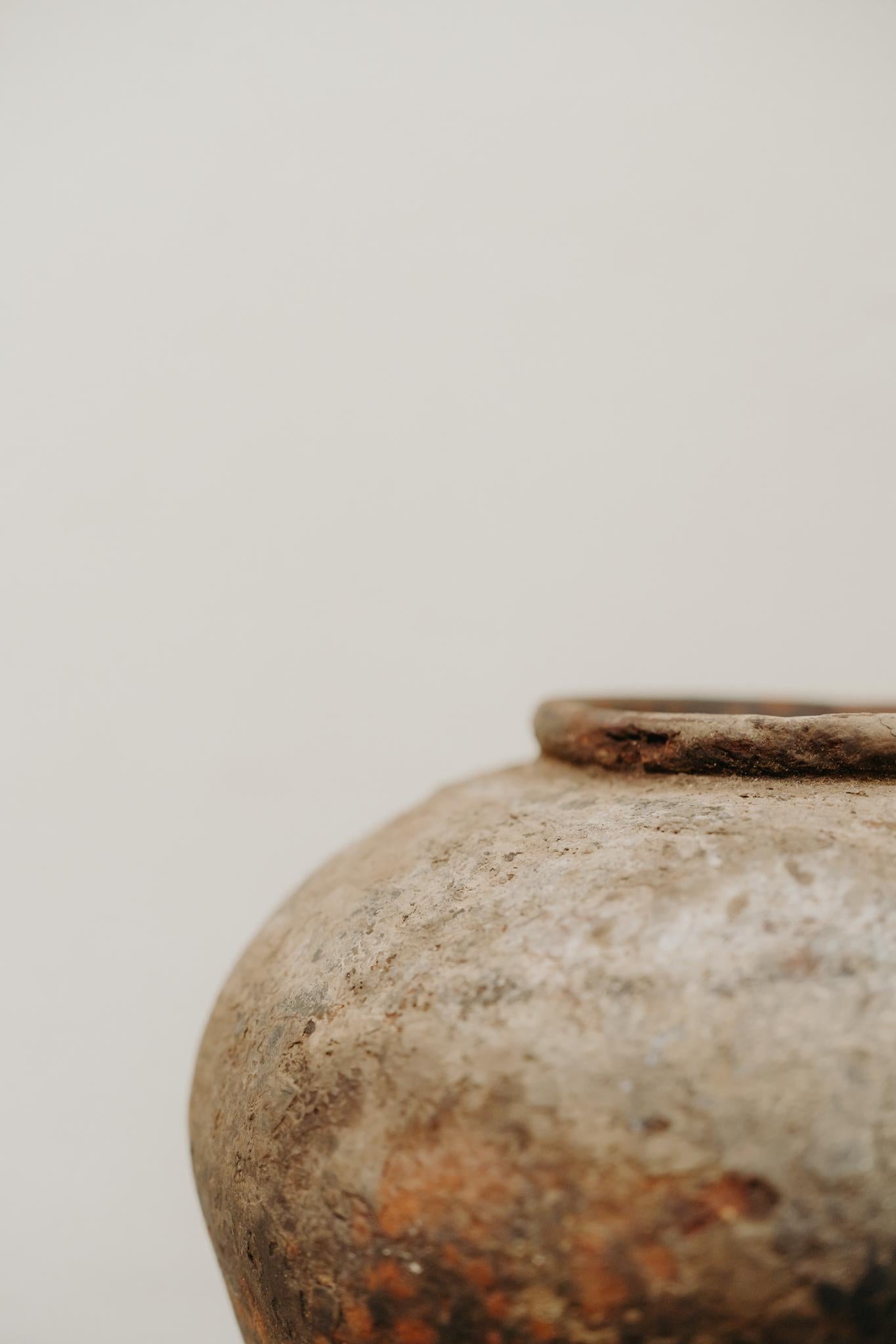 19th century Spanish terra cotta vase .. For Sale 1