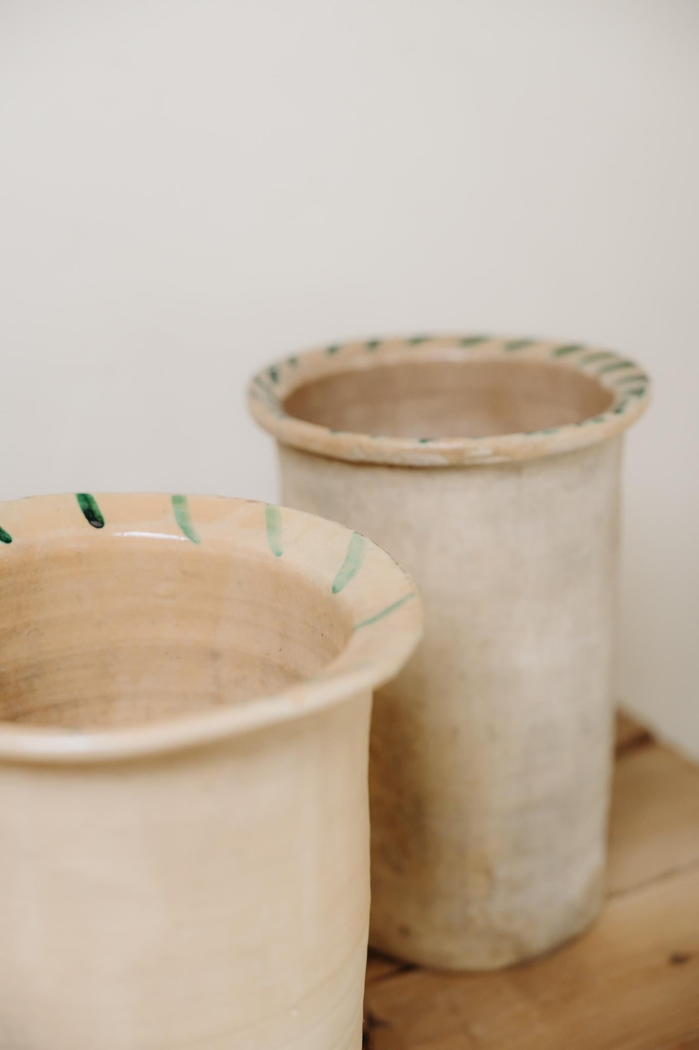 Vasi in terracotta spagnola del XIX secolo ... In condizioni buone in vendita a Brecht, BE