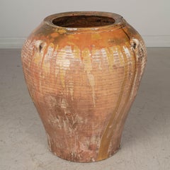 19th Century Spanish Terracotta Olive Jar