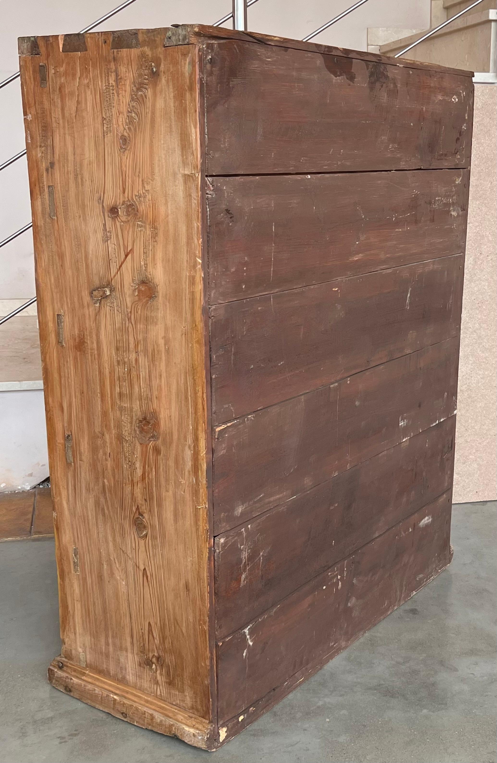 unfinished pine dresser