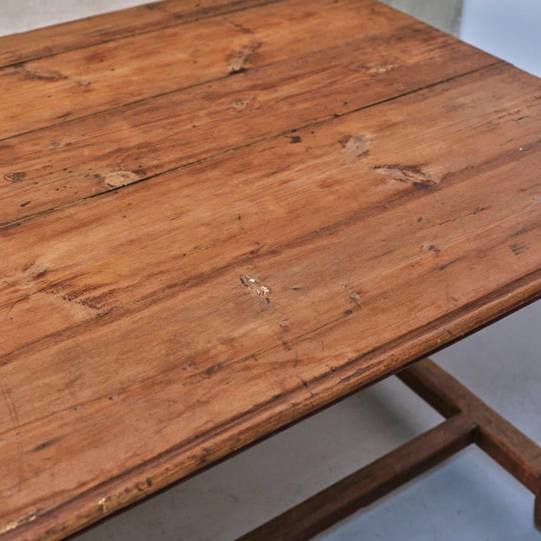 19th Century Spanish Wood Farm Table For Sale 8