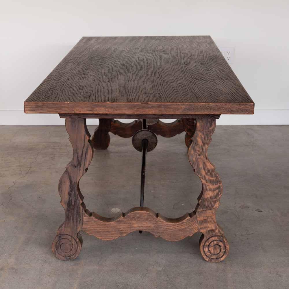 XIXe siècle Table à tréteaux espagnol du 19ème siècle en vente