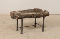 19th Century Spanish Wood Trough Coffee Table